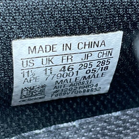 adidas Dame D.O.L.L.A. Shoes Mens 11.5 Core Black Grey Basketball Sneakers - Picture 8 of 8